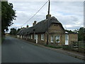 Thatched cottages, Little Barford in Little Barford