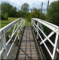 Crossing Bullys Footbridge No 22 in Willington and Findern Ward