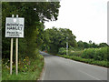 Entering Roydon Hamlet from the west in EN9 2BT
