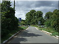 Southill Road approaching bridge in SG18 8BG