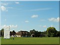 Cricket pitch on Ickwell Green in SG18 9EH
