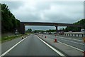 Southbound exit slip for Tibshelf services on M1 in DE55 5NU