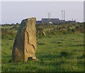 Standing stone in SA62 6QN