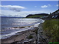 Avoch shoreline looking towards Ormond Hill in IV9 8QU
