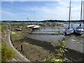 The sea wall of Chichester Channel, West Itchenor in PO18 8ET