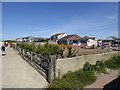 Building work on the sea front, East Wittering in PO20 8DE
