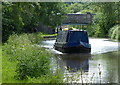 Narrowboat near Beech Lane Bridge No 30 in DE13 0LB