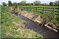 Flume in ditch on east side of A419 in SN3 6LX