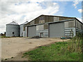 Farm building and silos at Little Wenham in CO7 6PL