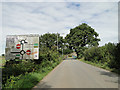 Approaching the A12 near the Halfway House roundabout in IP3 9SJ