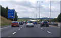 M5 south towards Junction 6 in WR3 8ZF