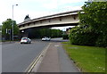 Bridge across Horninglow Street in Burton upon Trent in DE14 1BX