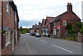The Main Street in Ticknall in Ticknall