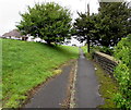 Path up to Pontarddulais Road, Llangennech in SA14 8YL