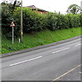 Elderly people sign alongside Hendre Road, Llangennech in Llangennech