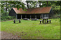 The barn, Hatchlands Park in KT24 6JH