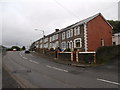 Terraced houses on the B4255, Trelewis in CF46 6DT