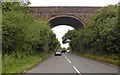 Railway bridge over B4427 in BS34 8SD