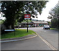 Brading railway station name sign in PO36 0DE