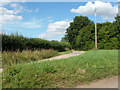 Start of track to Gardners End in Ardeley