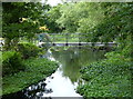 Overflow channel leading to the River Colne in SL0 0EE