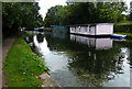 Houseboats moored along the Grand Union Canal in UB8 2WA