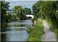 View west along the Grand Union Canal in UB7 7BT