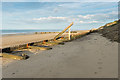 Sea defences below Trimingham in Trimingham