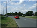 Roundabout on Standing Way (A421) in MK10 0BN
