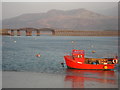 Barmouth Bridge from the Harbour in LL42 1ET