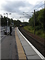 Train approaching Hyndland Station in G11 7QQ