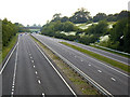 A3 from Harrow Lane bridge in GU32 2EB