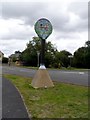 Silverstone, village sign in NN12 8UT
