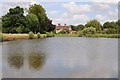 Packwood House viewed across the lake in B94 6AT