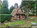Cemetery chapel, Bagshot in GU19 5BZ