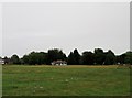 Village  green  and  cricket  pavilion  Boughton  Lees in TN25 4JB