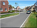 Looking east-northeast along Horwood Way in ME17 1AD