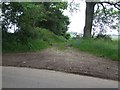The start of Green Lane (Byway) from Shipdham Lane, Scarning in NR19 2LG