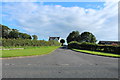 Road into Culhorn Parks in DG9 8RP