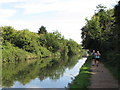 Runners on Paddington Branch canal towpath in UB5 6SR