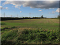 Stubble field by Little Fen Drove in CB25 0FS