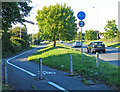 Cycle path along the A4180 West End Road in UB5 6RB