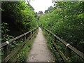 Path between Eller Beck and Springs Canal in BD23 1LL