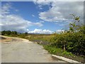 Track to solar farm Askern in DN6 0BQ