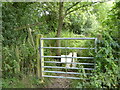 Footpath junction west of Laybrook Farm in RH20 2LW