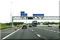 The M55 leaving the M6 heading north in PR3 5LE