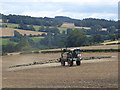 Tractor at work on Whinny Hill in Warden