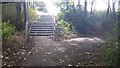 Steps to Highfield Road from The Dell in BL4 0BY