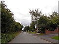 The Old Caistor road now a dead end at Laceby in DN37 7AS