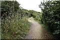 Coastal path towards Bembridge in PO35 5PG